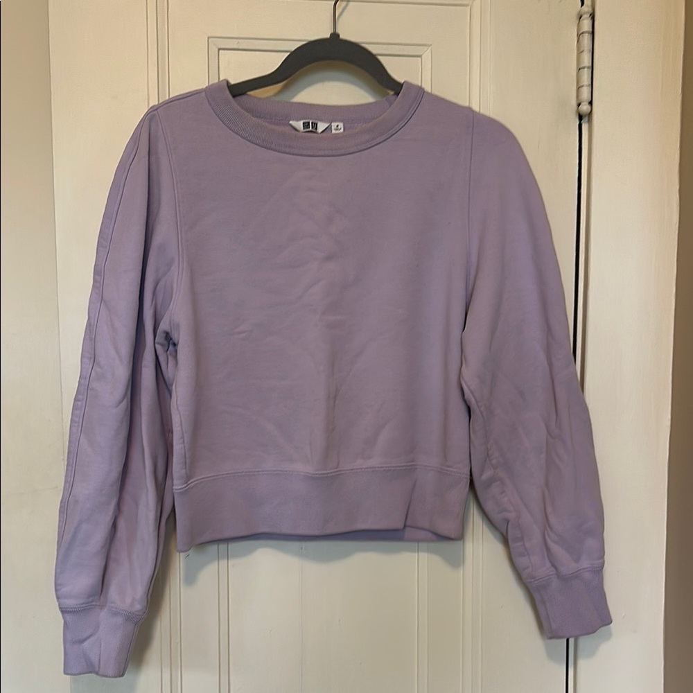 Uniqlo U x Lemire Lavender Boxy Sweatshirt
